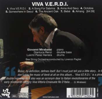 CD Giovanni Mirabassi: Viva V.E.R.D.I.