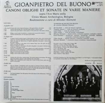 LP Symposium Musicum: Canoni Oblighi Et Sonate In Varie Maniere Sopra L'Ave Maris Stella