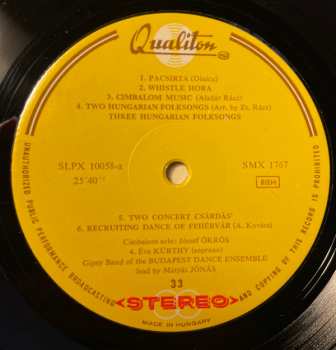 LP Ensemble Budapest: The Budapest Gipsies