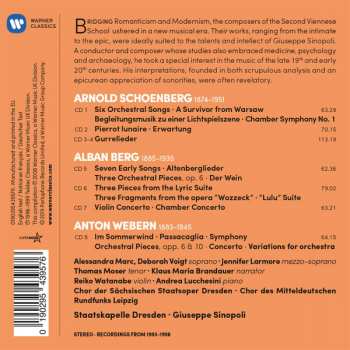 8CD Arnold Schoenberg: Schoenberg · Berg · Webern