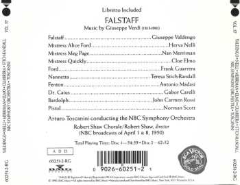 2CD/Coffret Giuseppe Verdi: Falstaff