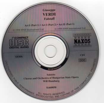 2CD Giuseppe Verdi: Falstaff