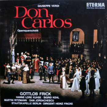 Album Giuseppe Verdi: Don Carlos (Opernquerschnitt)