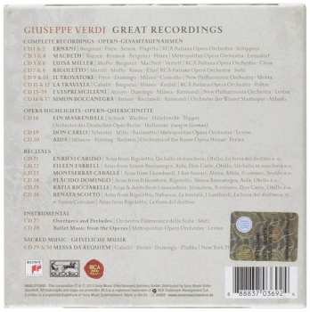 30CD/Coffret Giuseppe Verdi: Great Recordings LTD