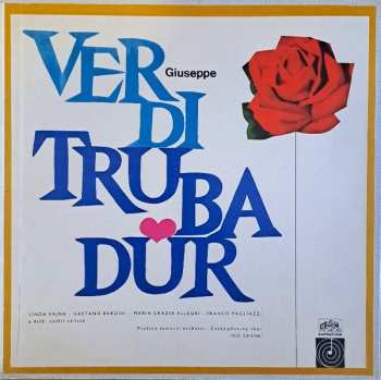 3LP Giuseppe Verdi: Trubadúr