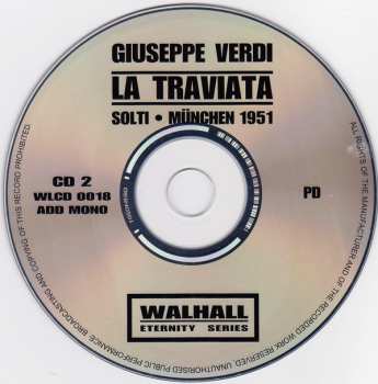 2CD Georg Solti: La Traviata - München 1951