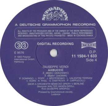 3LP/Coffret Giuseppe Verdi: Nabucco