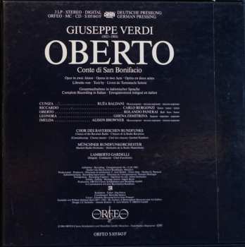 3LP/Coffret Giuseppe Verdi: Oberto