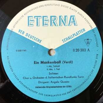 3LP Giuseppe Verdi: Ein Maskenball (3xLP+BOX+BOOKLET)