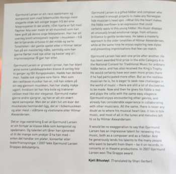 CD Gjermund Larsen Trio: Ankomst