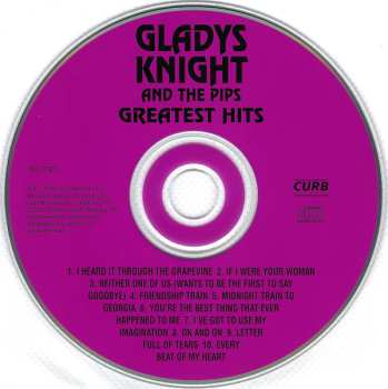 CD Gladys Knight And The Pips: Greatest Hits