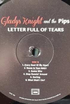 LP Gladys Knight And The Pips: Letter Full Of Tears