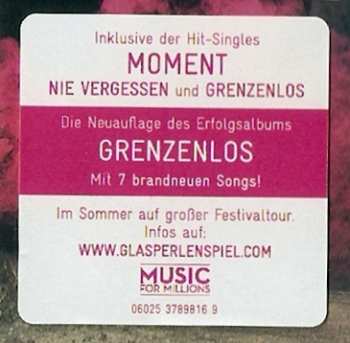CD Glasperlenspiel: Grenzenlos In Diesem Moment