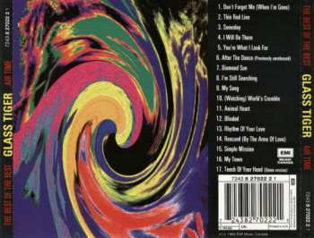 CD Glass Tiger: Air Time - The Best Of Glass Tiger