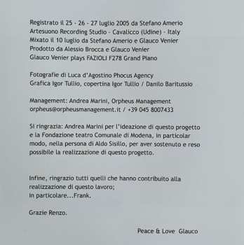 CD Glauco Venier: Glauco Venier Suona Frank Zappa