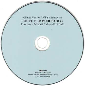 CD Glauco Venier: Suite Per Pier Paolo