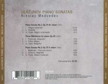 CD Alexander Glazunov: Piano Sonatas