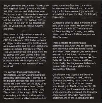 CD/DVD Glen Campbell: Access All Areas