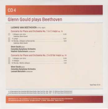 6CD/Coffret Ludwig van Beethoven: Glenn Gould Plays Beethoven (Piano Sonatas & Piano Concertos Nos. 1-5)