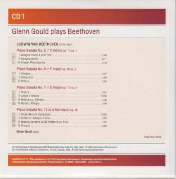 6CD/Coffret Ludwig van Beethoven: Glenn Gould Plays Beethoven (Piano Sonatas & Piano Concertos Nos. 1-5)