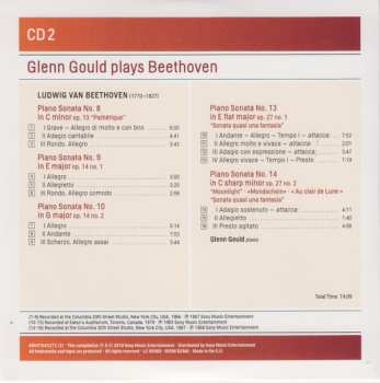 6CD/Coffret Ludwig van Beethoven: Glenn Gould Plays Beethoven (Piano Sonatas & Piano Concertos Nos. 1-5)