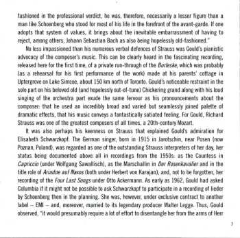 CD Glenn Gould: The Schwarzkopf Tapes