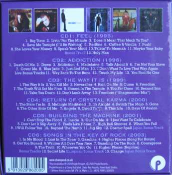 6CD/Coffret Glenn Hughes: Justified Man – The Studio Albums 1995-2003