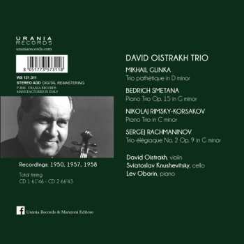 2CD Bedřich Smetana: Piano Trios