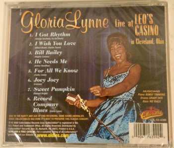 CD Gloria Lynne: Live At Leo's Casino