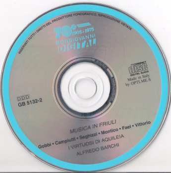 CD Ignazio Gobbi: Musica In Friuli (Rare Works Of Musicians From Friuli)