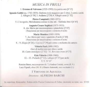 CD Ignazio Gobbi: Musica In Friuli (Rare Works Of Musicians From Friuli)