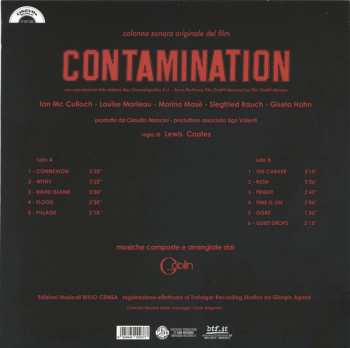 LP Goblin: Contamination (Colonna Sonora Originale Del Film) CLR | LTD