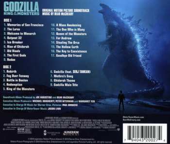 2CD Bear McCreary: Godzilla: King of the Monsters (Original Motion Picture Soundtrack)