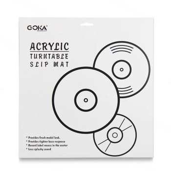 Technique audio Goka - Akrylový slipmat bílý