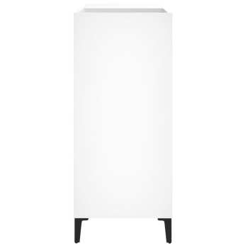 Technique audio Goka Skříňka na LP desky a audiotechniku - kovové nohy Bílá (831997)