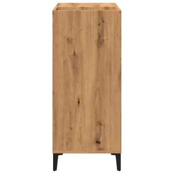 Technique audio Goka Skříňka na LP desky a audiotechniku - kovové nohy Dub artisan (857174)