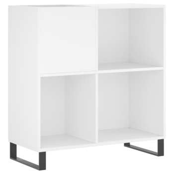 Technique audio Goka Skříňka na LP desky a audiotechniku - železné nohy Bílá (831780)