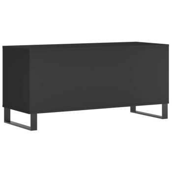Technique audio Goka Skříňka s přihrádkami na LP desky - železné nohy Černá (831757)