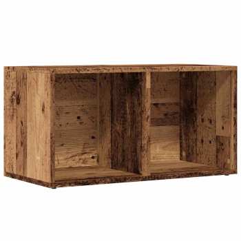 Technique audio Goka Úložný dvojbox na LP desky Staré dřevo (855786)
