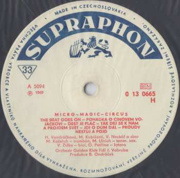 LP Golden Kids: Micro-Magic-Circus