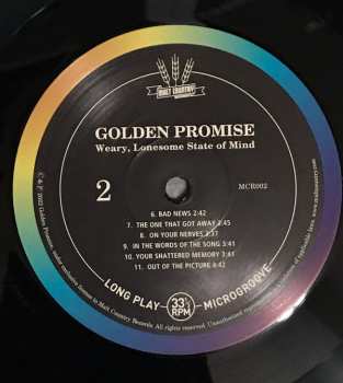LP Golden Promise: Weary, Lonesome State Of Mind