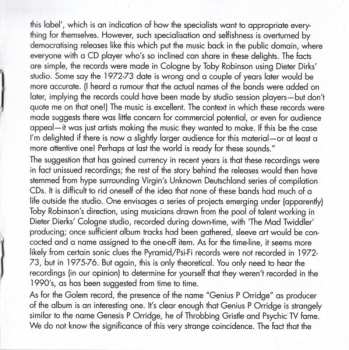 CD Golem: Orion Awakes