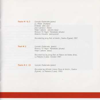 CD Gonzalo Rubalcaba: Straight Ahead