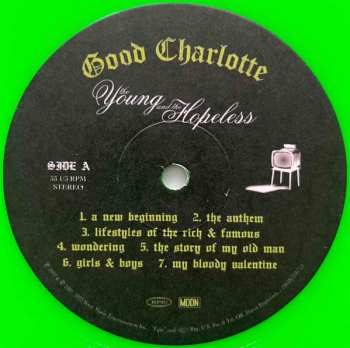 LP Good Charlotte: The Young And The Hopeless CLR | LTD