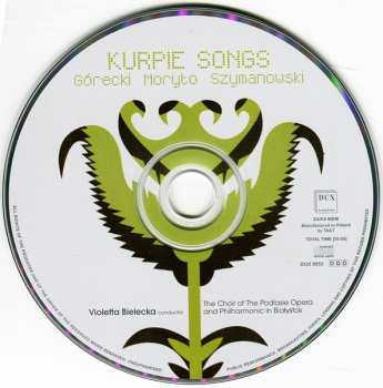 CD Karol Szymanowski: Pieśni Kurpiowskie