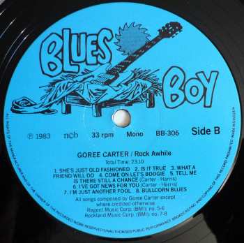 LP Goree Carter & His Hep Cats: Rock Awhile