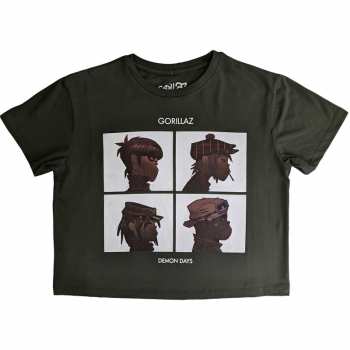 Merch Gorillaz: Femmes Crop Top Demon Days