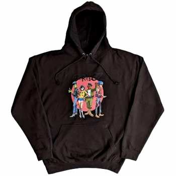Marchandises Gorillaz: Gorillaz Unisex Pullover Hoodie: Group Circle Rise (medium) M