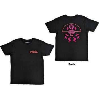 Marchandises Gorillaz: Gorillaz Unisex T-shirt: Cult Of Gorillaz (back Print) (small) S