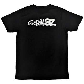 Marchandises Gorillaz: Gorillaz Unisex T-shirt: George Spray (back Print) (small) S